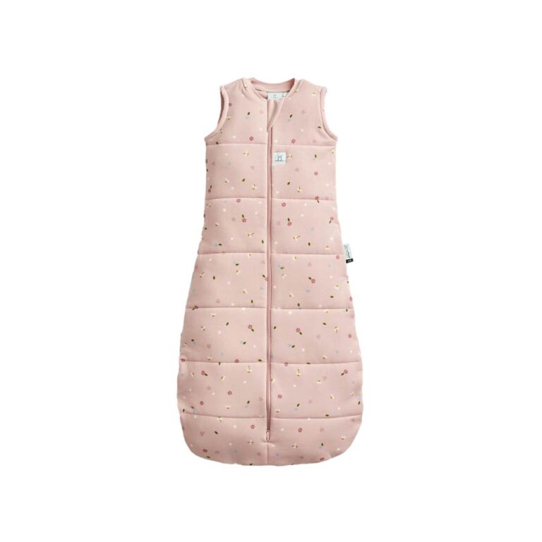 Ergopouch 2.5 TOG Jersey Sleeping Bag (3-12m) - Daisies Pink