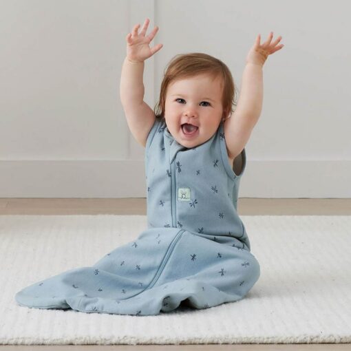 Ergopouch-1-Jersey-Sleeping-Bag-3-12m-DragonFlies-Blue02 Ergopouch 1.0 TOG Jersey Sleeping Bag (3-12m) - Dragon Flies Blue