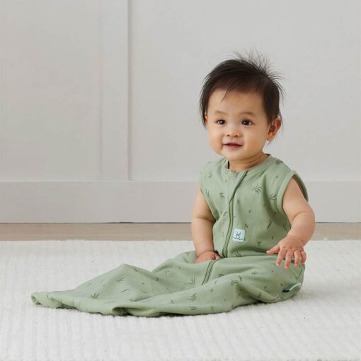 Ergopouch-1-Jersey-Sleeping-Bag-3-12m-Willow-Green02 Ergopouch 1.0 TOG Jersey Sleeping Bag (3-12m) - Willow Green