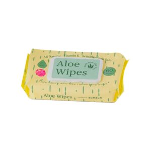 BumBum Aloe Wipes with Vitamin E - 180 Wipes