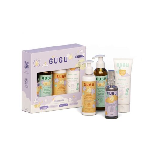 Gugu Baby Soothe Purple Essential Bundle - 4 Pcs Gugu Baby Soothe Purple Essential Bundle - 4 Pcs