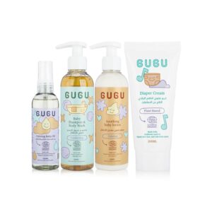Gugu Baby Soothe Purple Essential Bundle - 4 Pcs