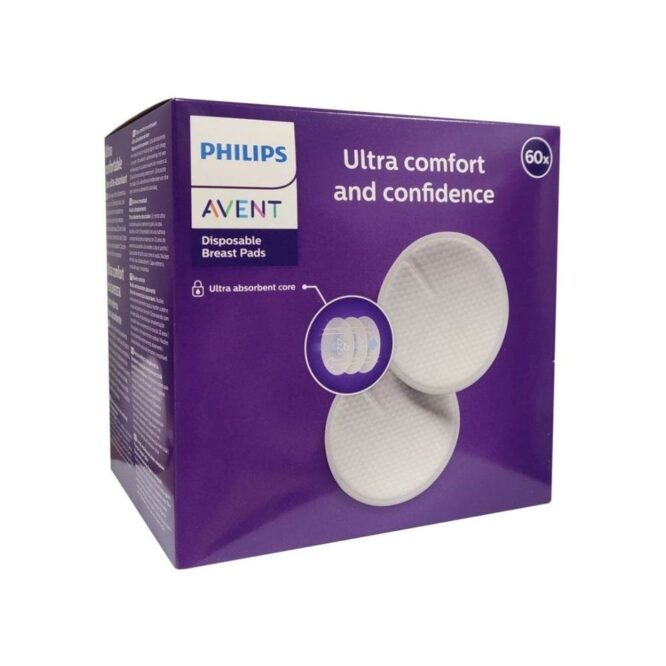 Philips Avent Ultra Comfort Disposable Breast Pads - 60 Pads