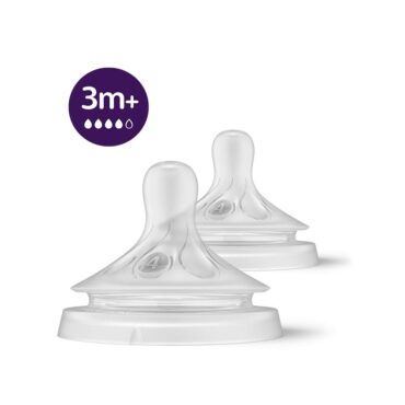 Philips Avent Natural Response Flow 4 Teats (3m+) - 2 Pcs