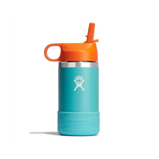 Hydro-Flask-Kids-Wide-Mouth-with-Straw-Lid-354ml-SeaSpray Hydro Flask Kids Wide Mouth with Straw Lid 354ml - Seaspray