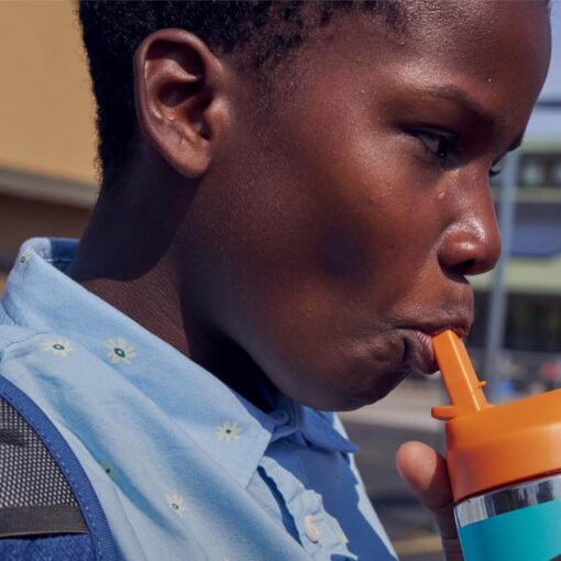 Hydro-Flask-Kids-Wide-Mouth-with-Straw-Lid-354ml-SeaSpray06 Hydro Flask Kids Wide Mouth with Straw Lid 354ml - Seaspray