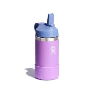 Hydro Flask Kids Wide Mouth with Straw Lid 354ml - Wisteria
