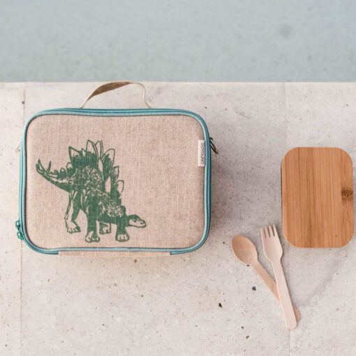 SoYoung Lunch Bag - Green Stegosaurus SoYoung Lunch Bag - Green Stegosaurus