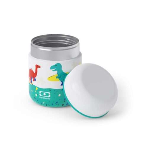 Monbento-Capsule-Lunch-Box-Green02 Monbento Kids Capsule Insulated Lunch Box 280ml - Green Dino
