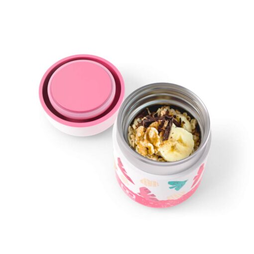 Monbento-Capsule-Lunch-Box-Pink05 Monbento Kids Capsule Insulated Lunch Box 280ml - Pink Birds