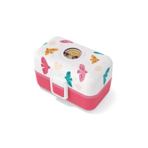 Monbento Kids Lunch Box 800ml - Pink Birds Monbento Kids Lunch Box 800ml - Pink Birds