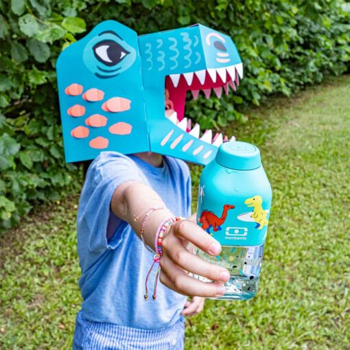 Monbento Kids Tiny Bottle 330ml - Green Dino Monbento Kids Tiny Bottle 330ml - Green Dino
