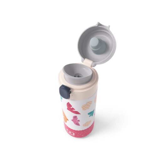 Monbento-Kids-Insulated-Bottle-360ml-Pink03 Monbento Kids Insulated Bottle 360ml - Pink Birds