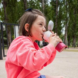 Monbento Kids Insulated Bottle 360ml - Pink Birds