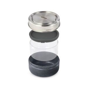 Black+Blum Glass Lunch Pot & Case (Large) - Slate