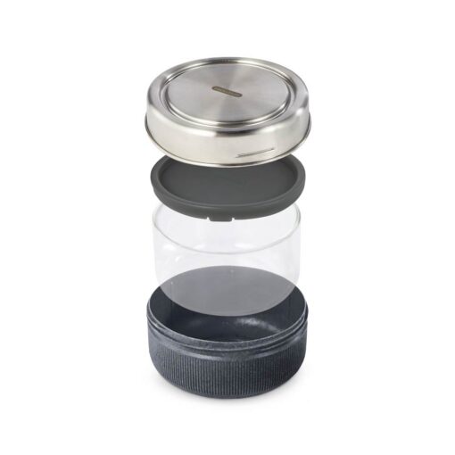 Black+Blum Glass Lunch Pot & Case (Large) - Slate Black+Blum Glass Lunch Pot & Case (Large) - Slate