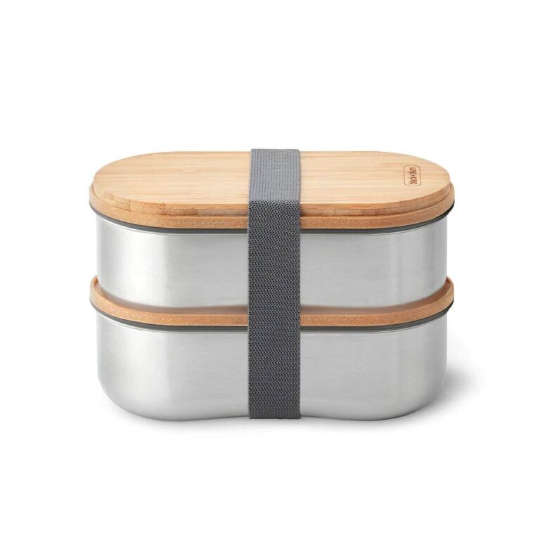 Black+Blum Stainless Steel Bento Box - Almond Gray