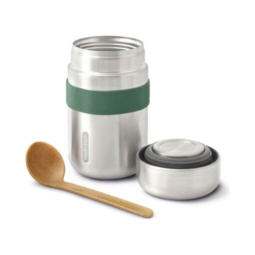 BlackBlum-Stainless-Steel-Insulated-Food-Flask-Olive02 Black+Blum Stainless Steel Insulated Food Flask - Olive