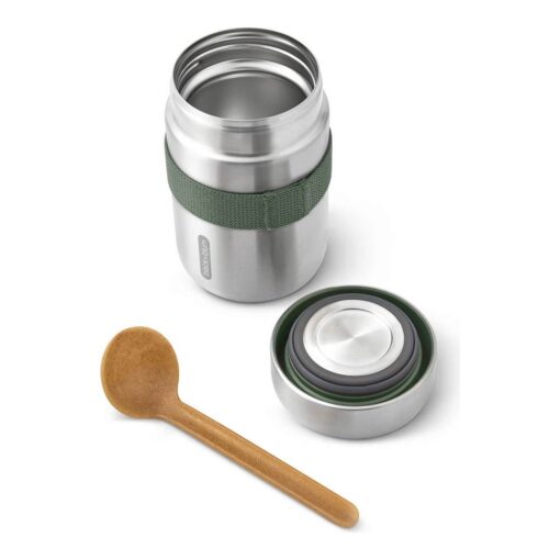 BlackBlum-Stainless-Steel-Insulated-Food-Flask-Olive03 Black+Blum Stainless Steel Insulated Food Flask - Olive