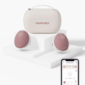 Momcozy Mobile Flow Double Hands Free Breast Pump (M9)