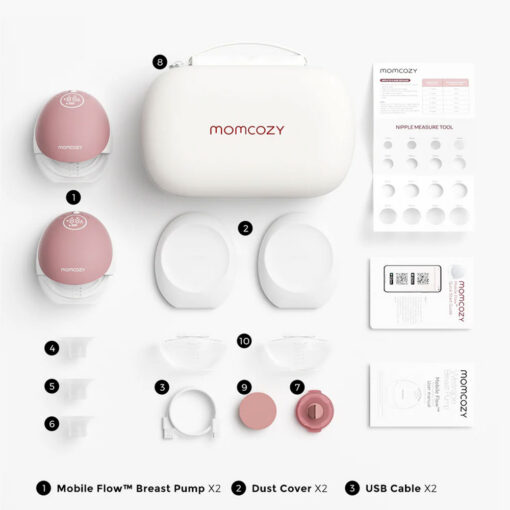 Momcozy Mobile Flow Double Hands Free Breast Pump (M9) Momcozy Mobile Flow Double Hands Free Breast Pump (M9)
