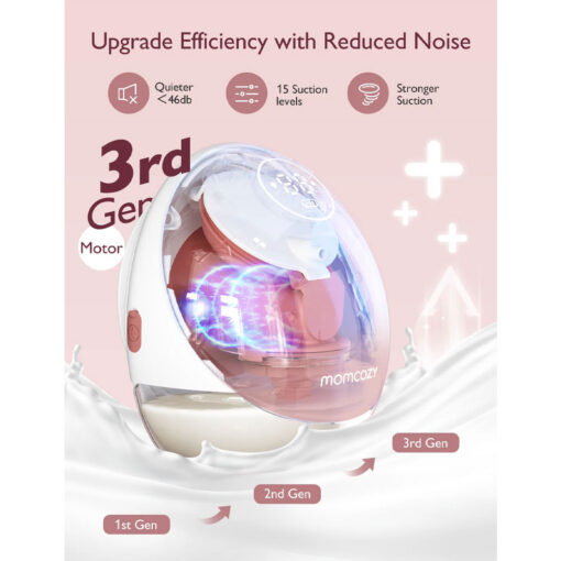 Momcozy Mobile Flow Double Hands Free Breast Pump (M9) Momcozy Mobile Flow Double Hands Free Breast Pump (M9)