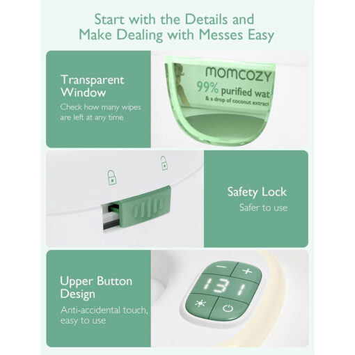 Momcozy Wet Wipe Warmer Momcozy Wet Wipe Warmer
