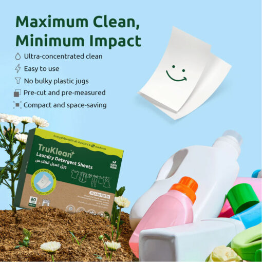 TruKlean-Laundry-Detergent-Sheets-Ocean-Fresh-Scent02 TruKlean Laundry Detergent Sheets - Ocean Fresh Scent