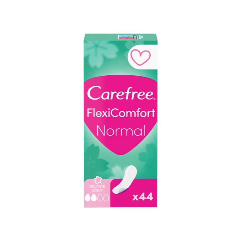 Carefree FlexiComfort Normal Delicate Scent - 44 Pcs