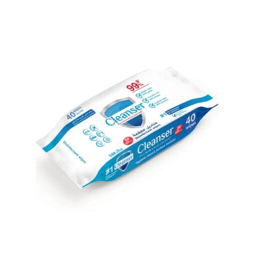 White-Bear-Cleanser-Wipes-40Wipes White Bear Cleanser Wipes - 40 Wipes