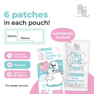 Mylo Get Well Soon Fever Cooling Patch (0m+) - 6 Patches