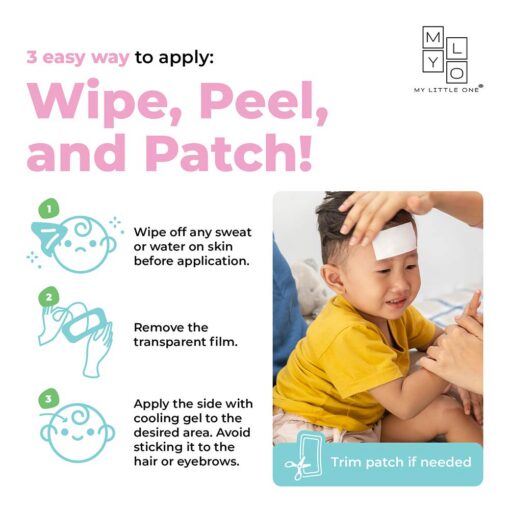 Mylo Get Well Soon Fever Cooling Patch (0m+) - 6 Patches Mylo Get Well Soon Fever Cooling Patch (0m+) - 6 Patches