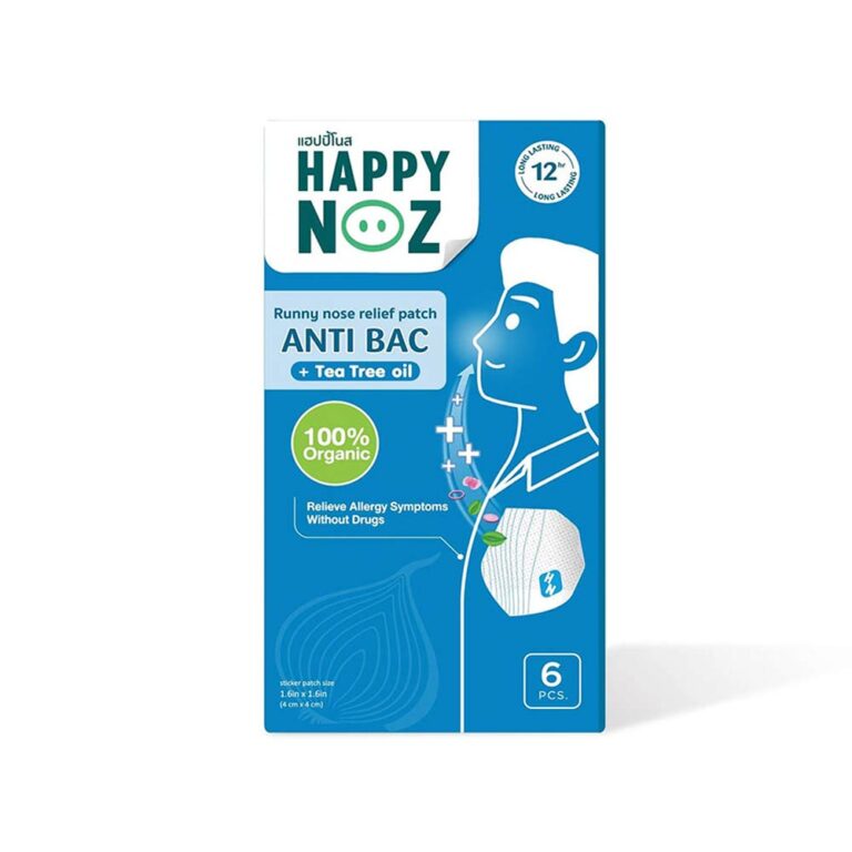 Happy Noz Anti-Bacteria with Tea Tree Oil (For Adults) - 6 Patch