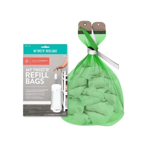 Prince Lionheart Diaper Twist'r Refill Bags - 10 Pack Prince Lionheart Diaper Twist'r Refill Bags - 10 Pack