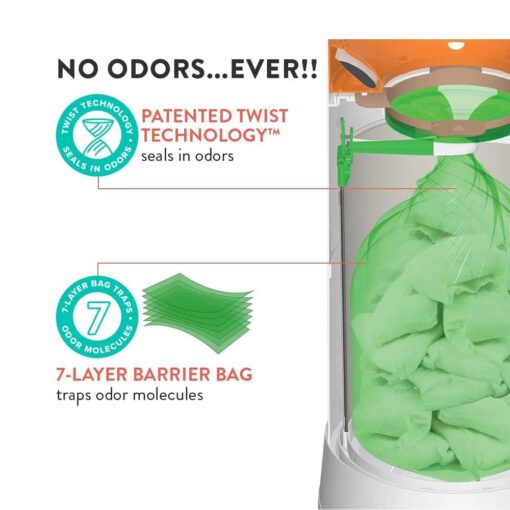 Prince Lionheart Diaper Twist'r Refill Bags - 10 Pack Prince Lionheart Diaper Twist'r Refill Bags - 10 Pack