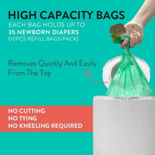 Prince Lionheart Diaper Twist'r Refill Bags - 10 Pack Prince Lionheart Diaper Twist'r Refill Bags - 10 Pack