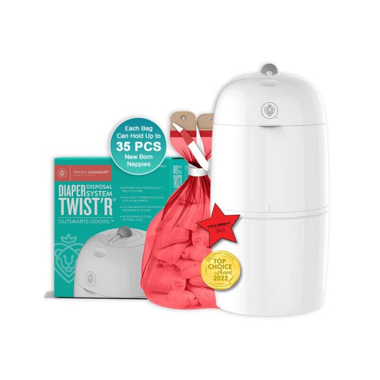 Prince Lionheart Nappy Disposal System Twist'r Outsmarts Odours
