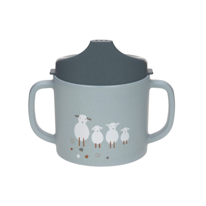 Lassig Sippy Cup (6m+) - Tiny Farmer, Sheep