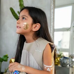 Yellow Events Ramadan Kids Body Stickers - 21 Pcs