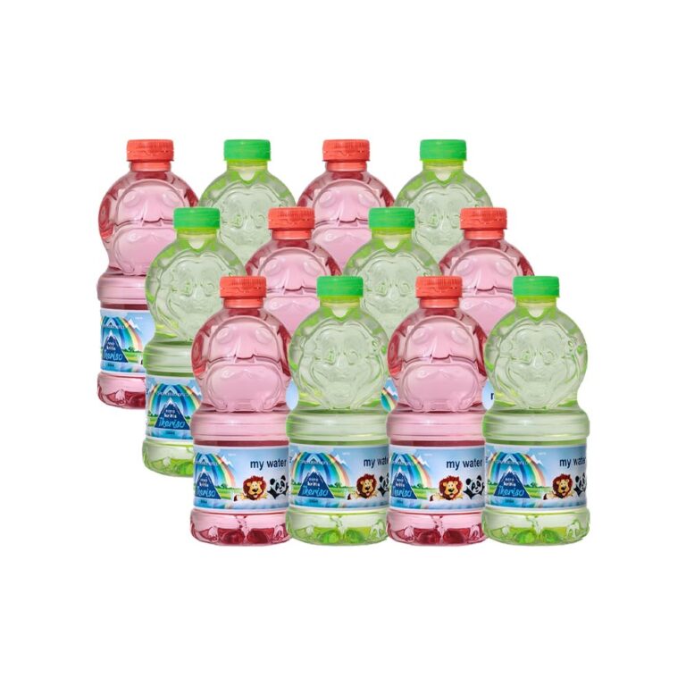 Nera Kritis Kids Mineral Water 330ml - 12 Animals Shaped Bottles