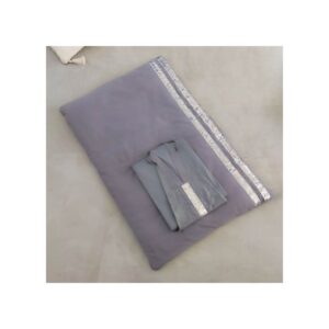 Yellow Events Praying Mat with Full Cover Hijab Set - The Path Gray