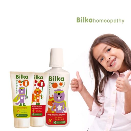 Bilka Homeopathy Kids Toothpaste with Raspberry Flavor 50ml (6+Yrs) Bilka Homeopathy Kids Toothpaste with Raspberry Flavor 50ml (6+Yrs)