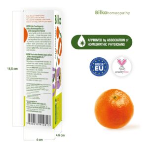 Bilka Homeopathy Kids Toothpaste With Tangerine Flavor 50ml (2+Yrs)