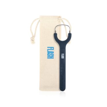 Flash Tongue Scraper Dark Blue