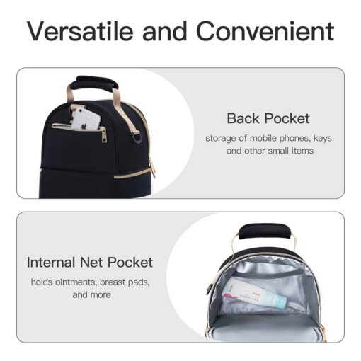 Phanpy Breastmilk Storage Backpack - Black Phanpy Breastmilk Storage Backpack - Black
