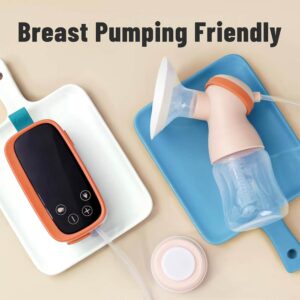 Phanpy Wide Mouth Breastmilk Storage Bottles (200ml) Orange - 3 Pcs