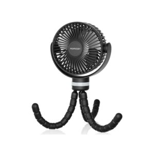 Momcozy Portable Stroller Fan - Black