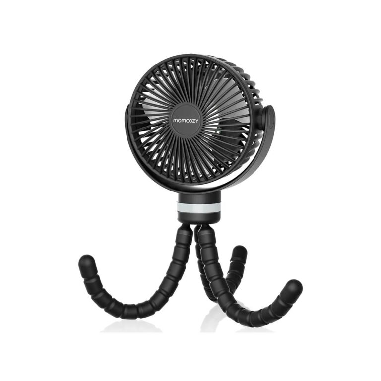 Momcozy Portable Stroller Fan - Black