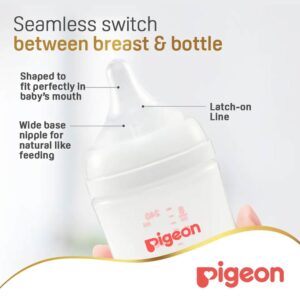 Pigeon SofTouch Anti-Colic Plastic Nursing Bottle 240ml (3m+)