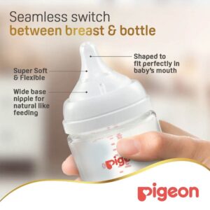 Pigeon SofTouch Anti-Colic Plastic Nursing Bottle 160ml (0m+)